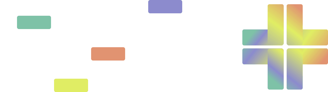 An illustration of a masonry layout of bricks, some modified during an experiment to create a more enduring organizational structure